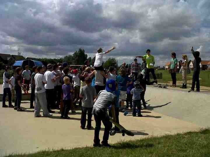 Free Stickers at Broughton Skate Park